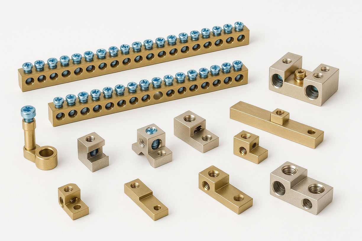 Brass Neutral Bars Earth Bars Neutral Links
