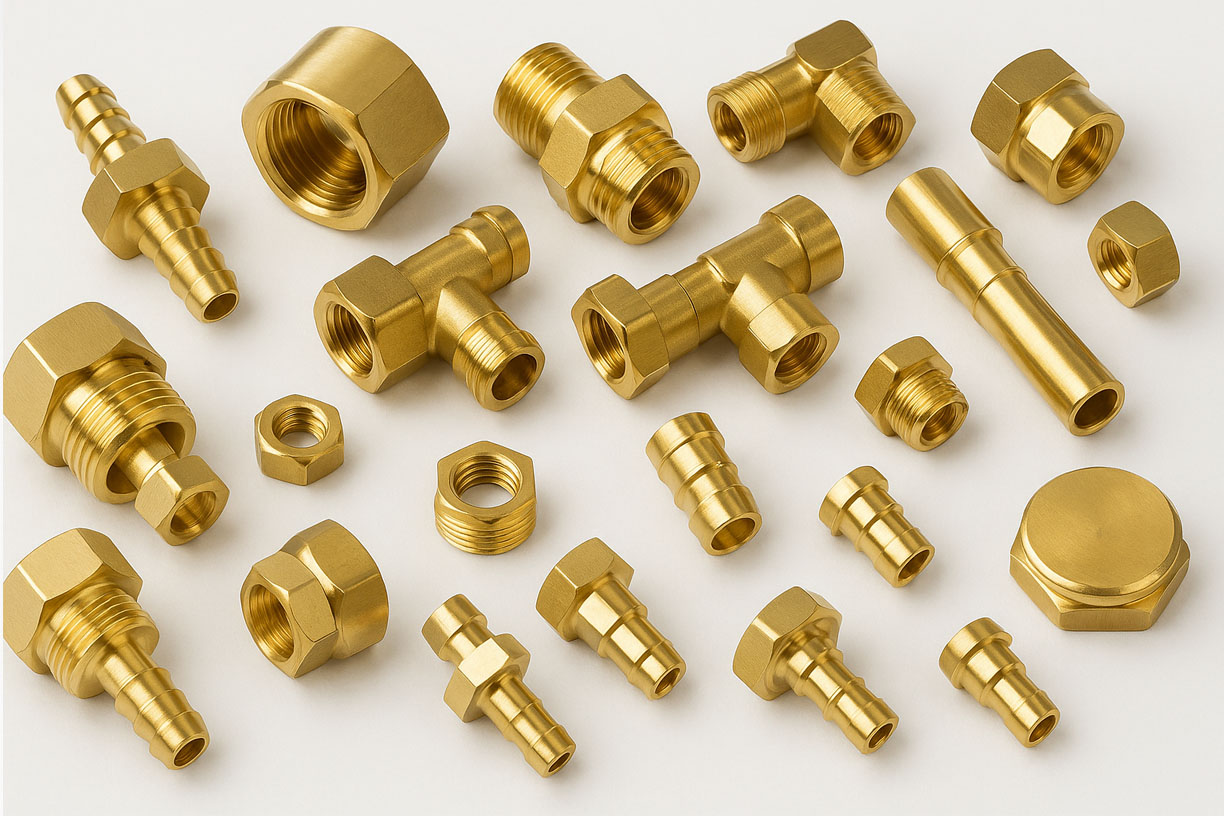 Brass Sanitary Fittings Pipe Clamps