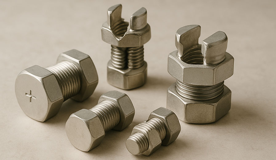 Tinned Brass Line Taps Split Bolt Connectors