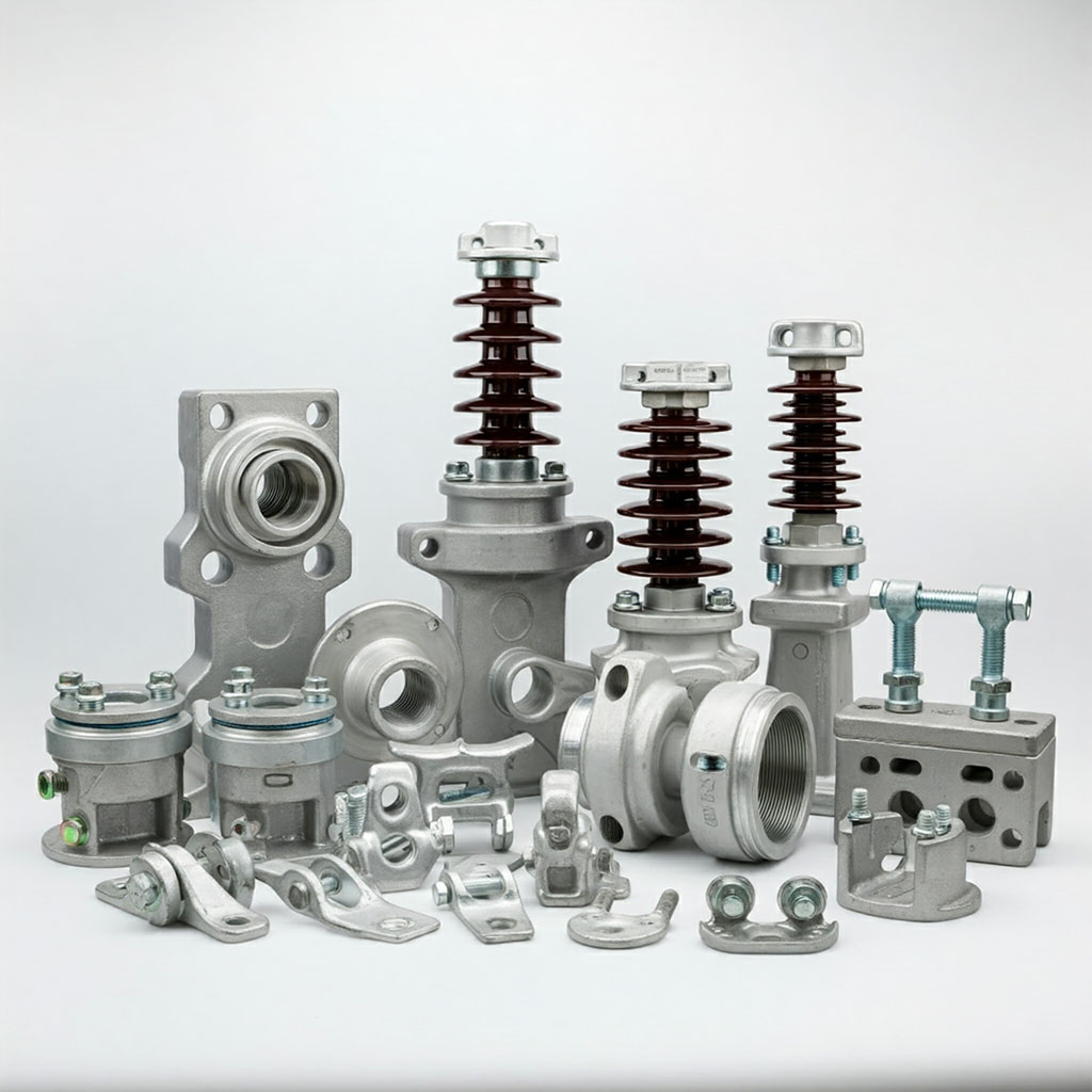 Overhead Line Box Reliable Aluminium Overhead Line Fittings - Conex Aluminium Components